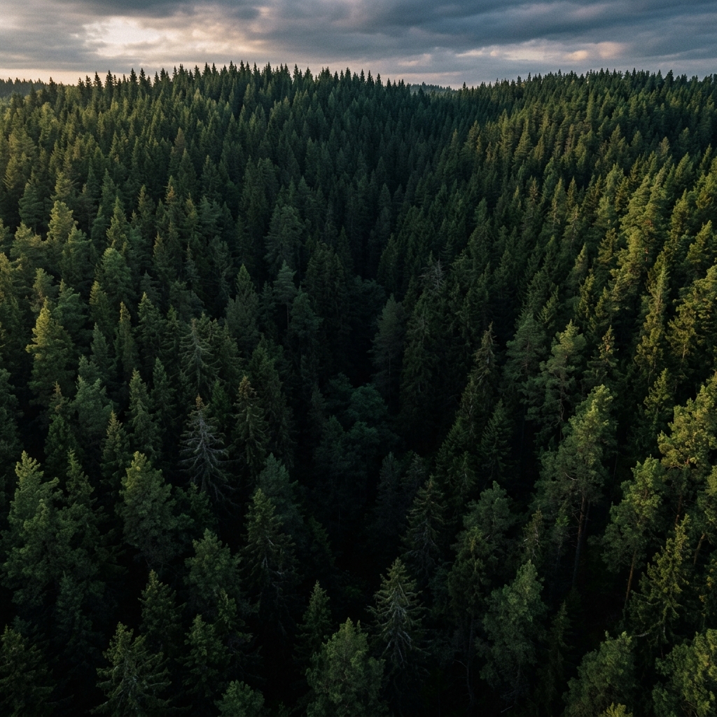 Bosque de pinos