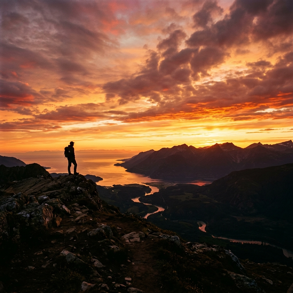 Atardecer majestuoso